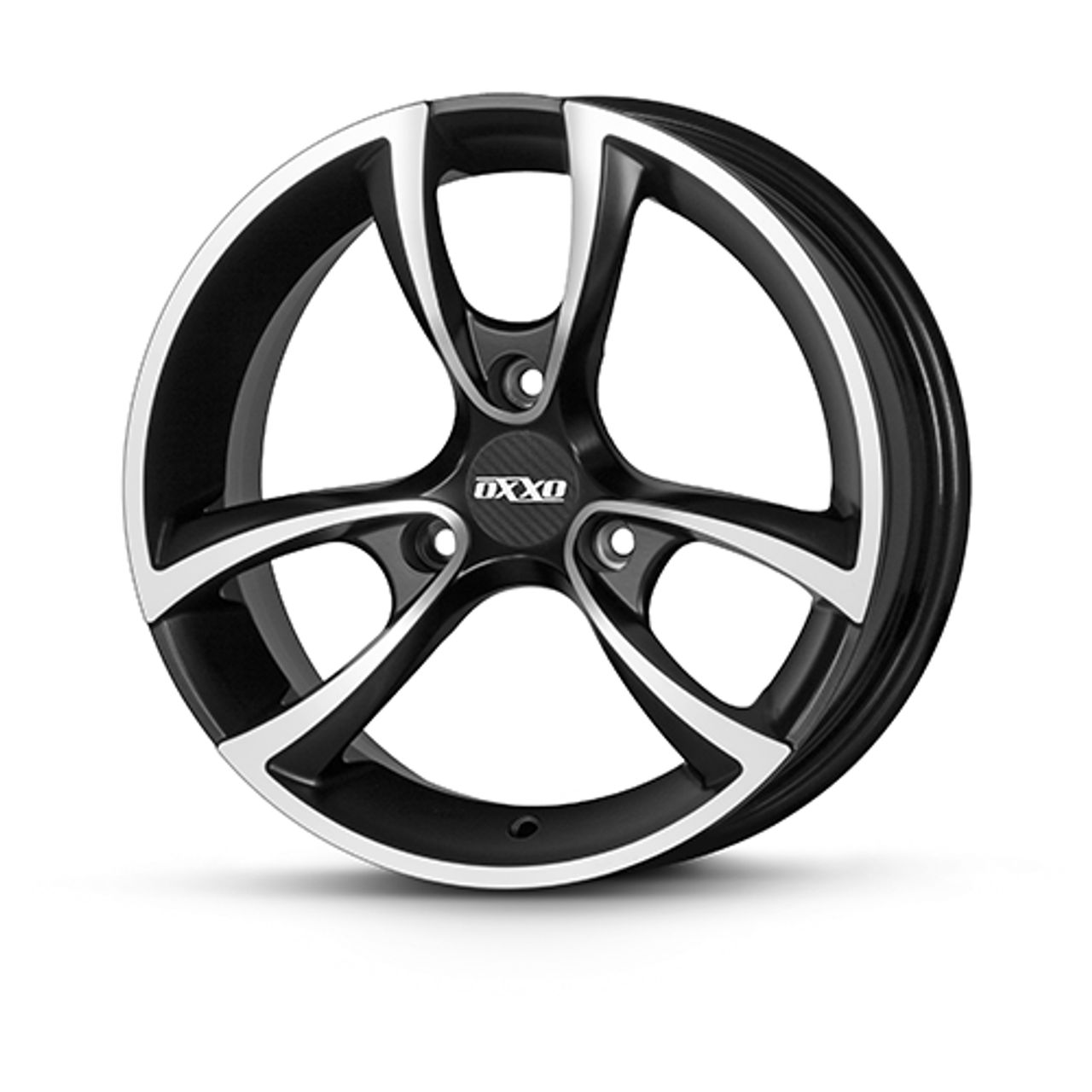 OXXO WHEELS TRIAS BLACK schwarzmatt poliert 5.0Jx15 3x112 ET20