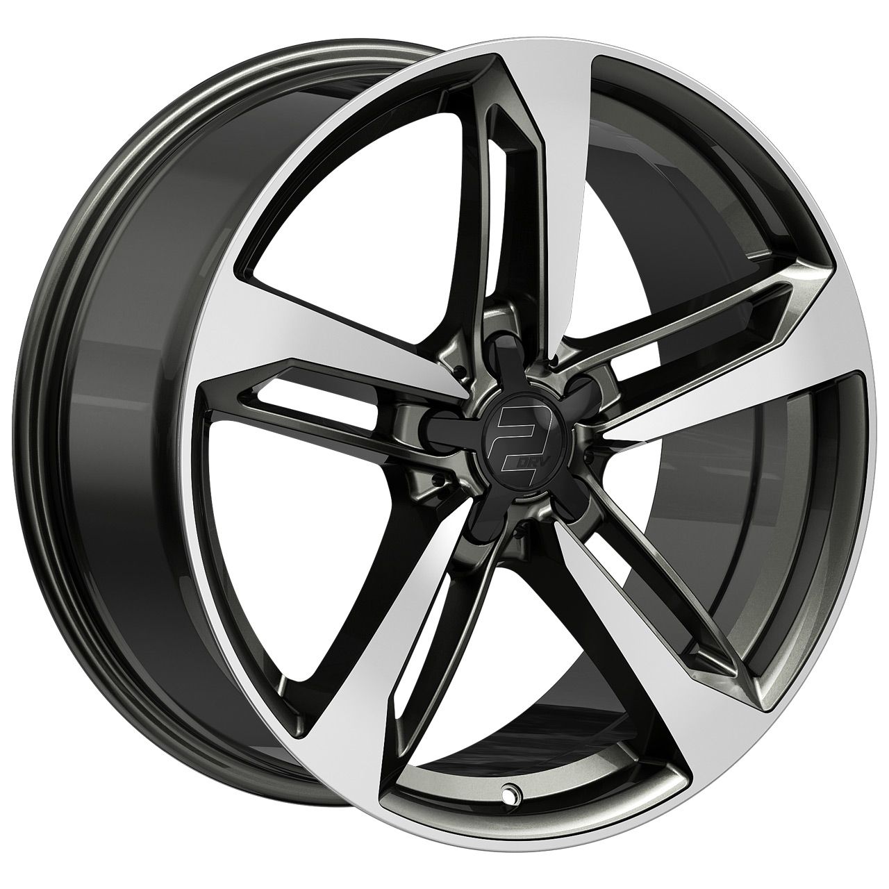 WHEELWORLD-2DRV WH36 dark gunmetal full machined 8.0Jx18 5x112 ET48