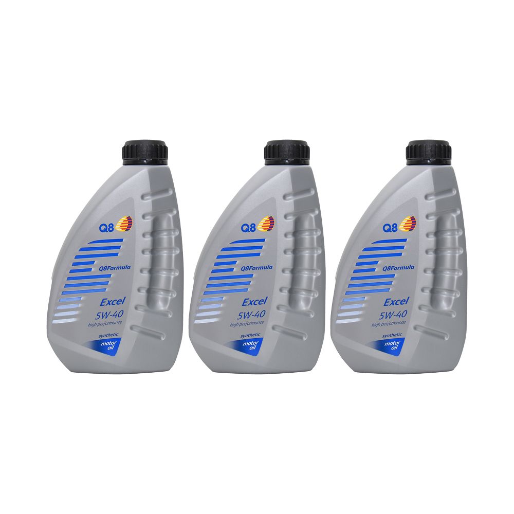 Q8 Formula Excel 5W-40 3x1 Liter