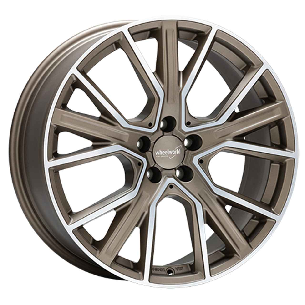 WHEELWORLD-2DRV WH34 bronze matt full machined 9.0Jx20 5x120 ET45