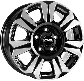 CMS C31-DB HEAVY DUTY diamond black 6.5Jx16 5x118 ET60