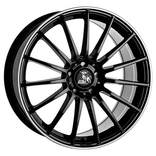 ULTRA WHEELS UA4 SPEED schwarz rim poliert 8.5Jx19 5x112 ET32