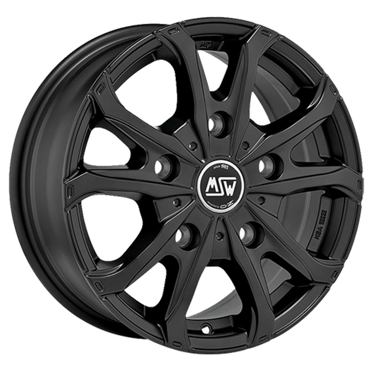 MSW (OZ) MSW 48 VAN 5H matt black 7.0Jx17 5x130 ET68