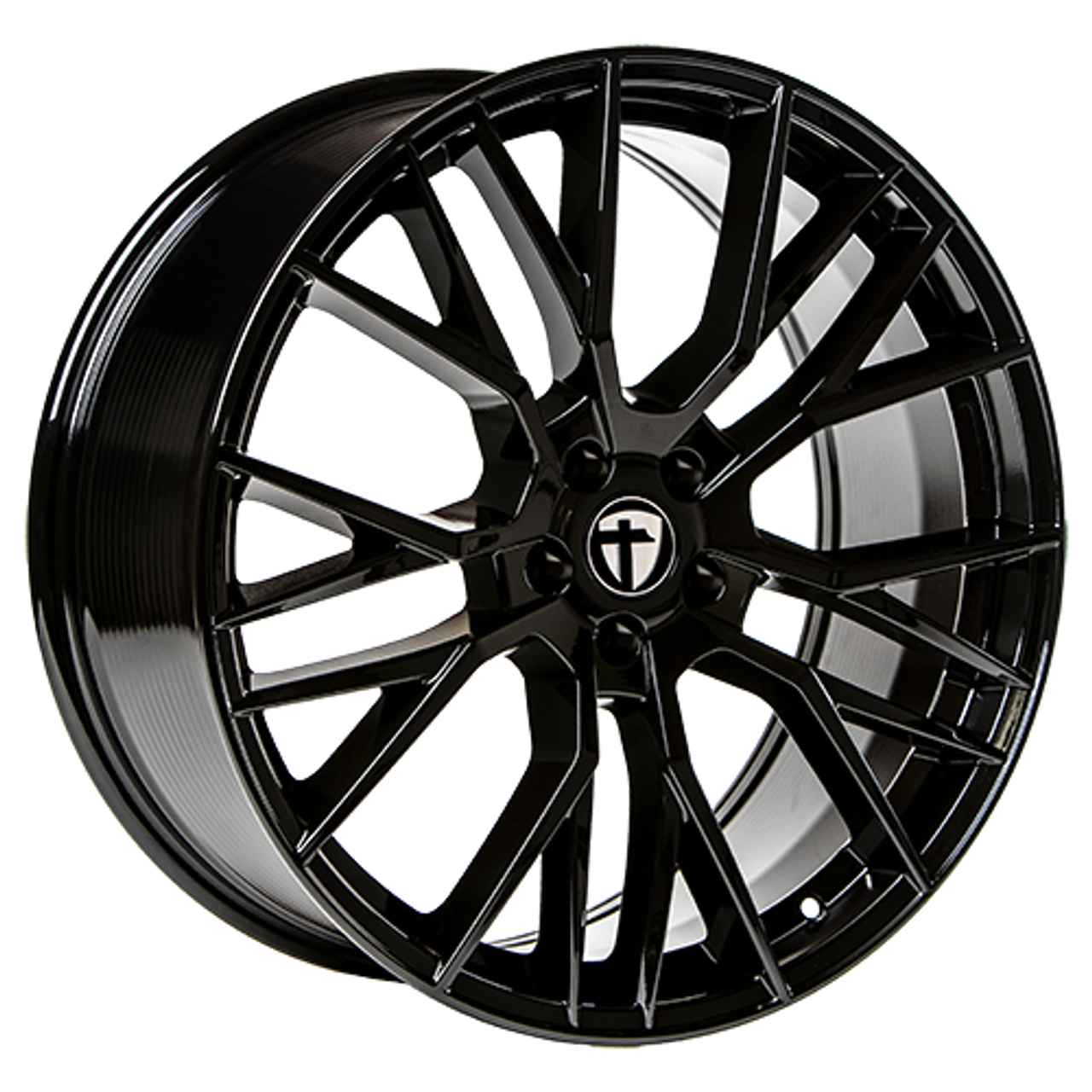 TOMASON TN23 black painted 9.5Jx19 5x114.3 ET45