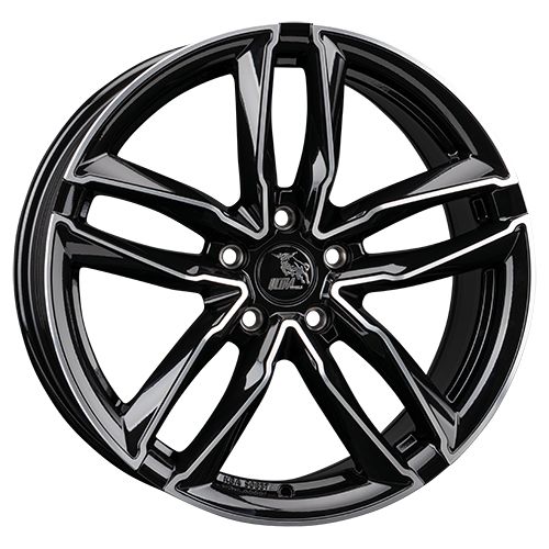 ULTRA WHEELS UA6 PRO black polished 8.0Jx18 5x112 ET30