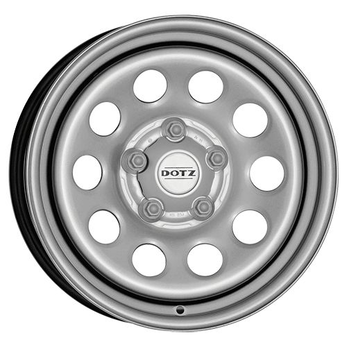 DOTZ MODULAR 4X4 schwarz/silber 7.0Jx16 5x120 ET30