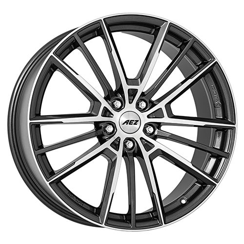 AEZ KAIMAN DARK gunmetal polished 8.0Jx19 5x108 ET40