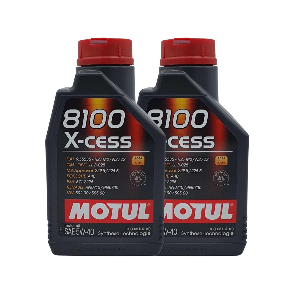 Motul 8100 X-cess GEN2 5W-40 2x1 Liter