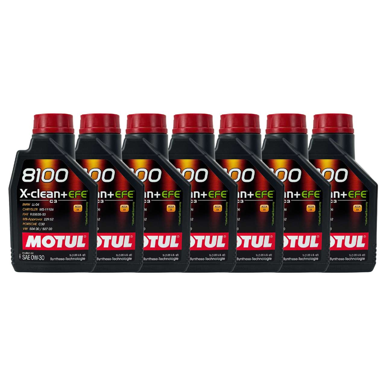 Motul 8100 X-Clean + EFE 0W-30 7x1 Liter