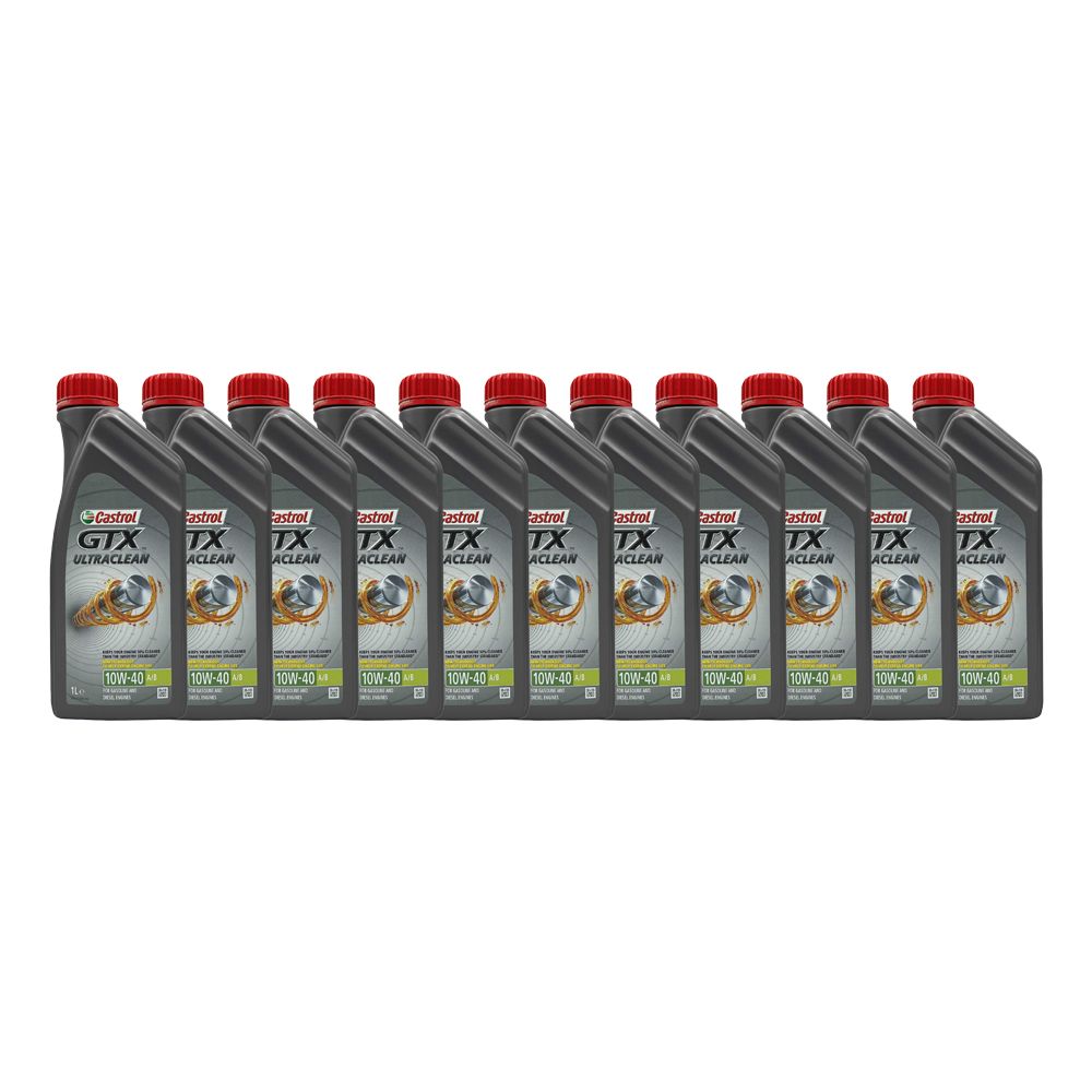 Castrol GTX Ultraclean 10W-40 A/B 11x1 Liter