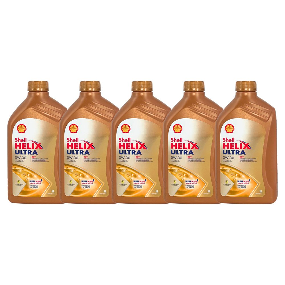 Shell Helix Ultra ECT 0W-30 5x1 Liter