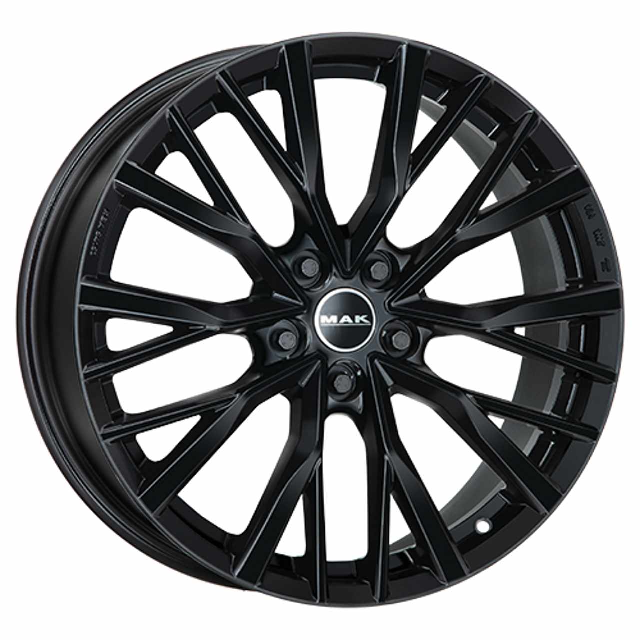 MAK KENT gloss black 8.5Jx20 5x120 ET38