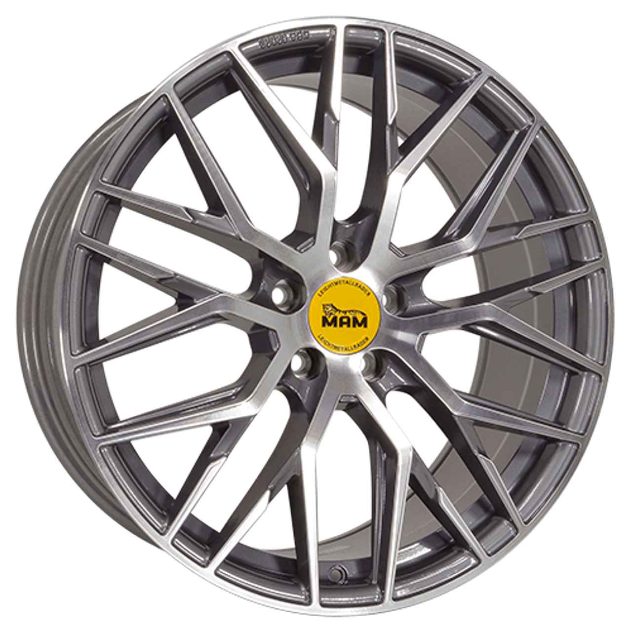 MAM MAM RS4 palladium front polished 8.0Jx18 5x114.3 ET40