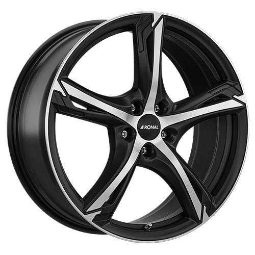 RONAL RONAL R62 jetblack-matt-frontkopiert 8.5Jx20 5x108 ET40