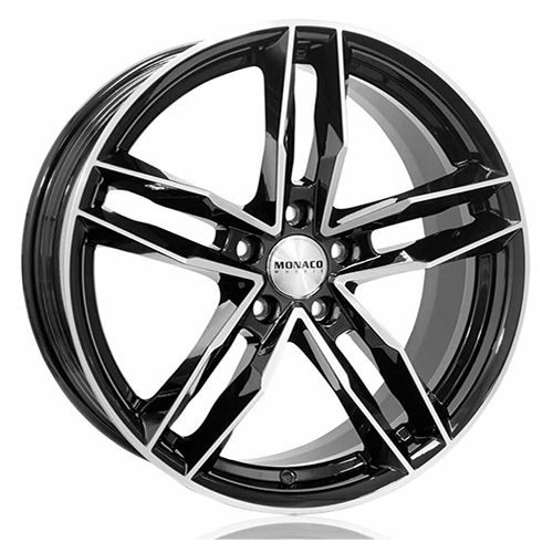 MONACO WHEELS MONACO RR8M black gloss polished 8.0Jx18 5x112 ET45