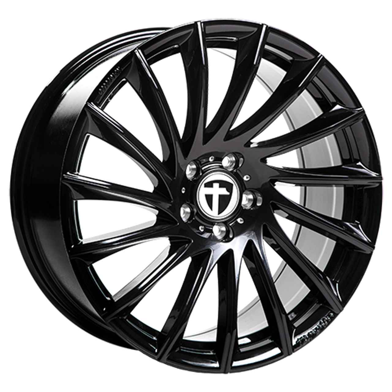 TOMASON TN16 black painted 8.0Jx18 5x112 ET48