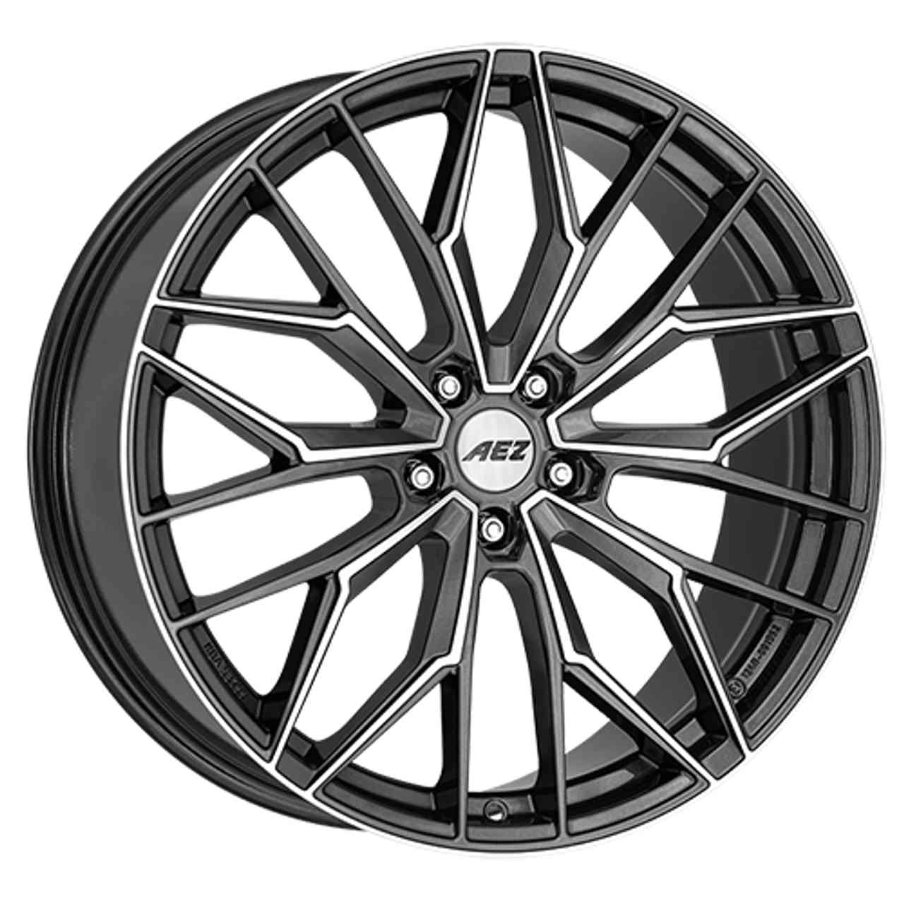 AEZ PORTO DARK gunmetal/front-polished 9.0Jx20 5x108 ET53