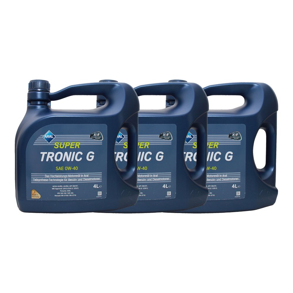 Aral SuperTronic G 0W-40 3x4 Liter