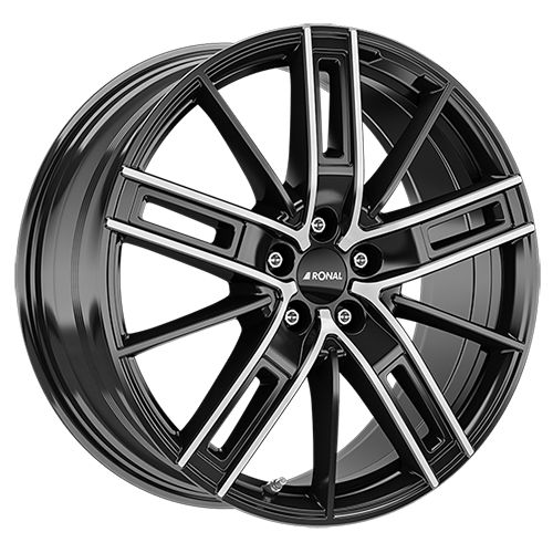 RONAL RONAL R67 jetblack-frontkopiert 8.0Jx19 5x108 ET45