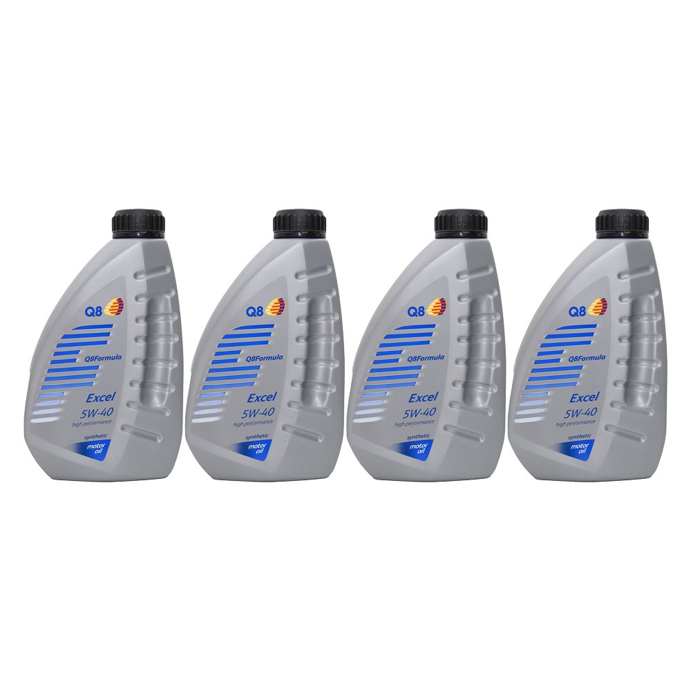 Q8 Formula Excel 5W-40 4x1 Liter