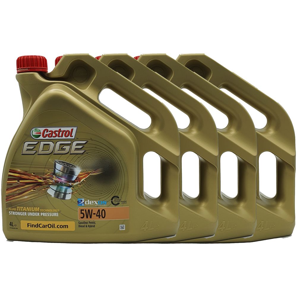 Castrol Edge Fluid Titanium 5W-40 4x4 Liter