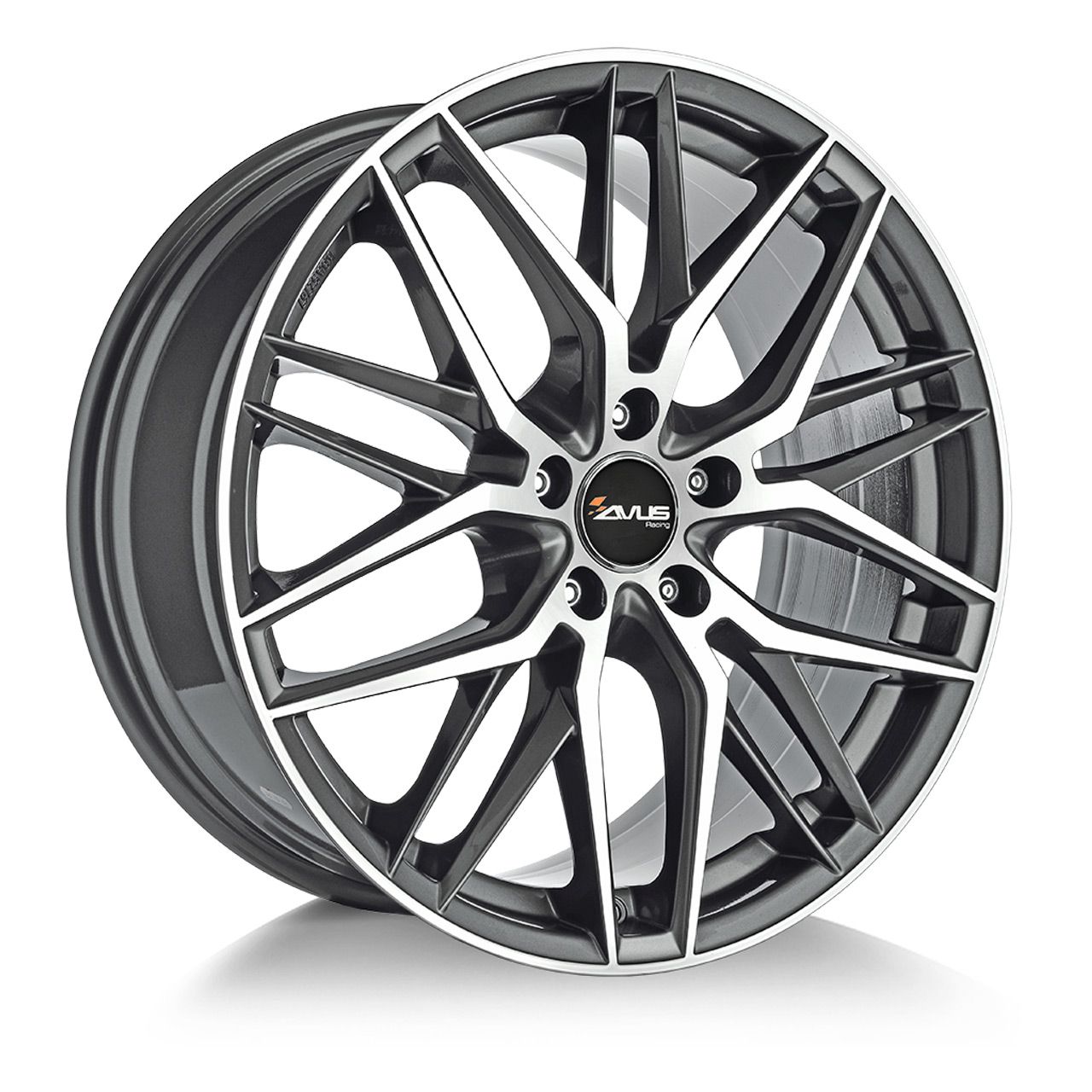 AVUS RACING AF19 anthracite polished 8.0Jx18 5x120 ET35