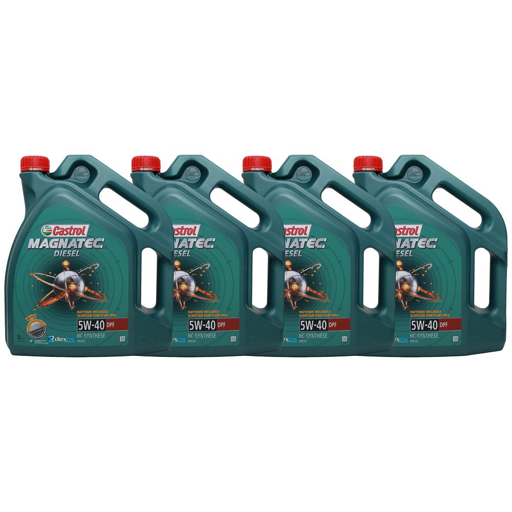 Castrol Magnatec 5W-40 DPF 4x5 Liter