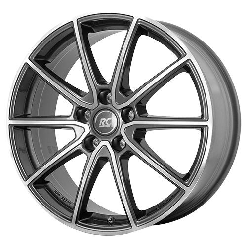 RC-DESIGN RC32 himalaya grey vollpoliert 8.0Jx19 5x112 ET43