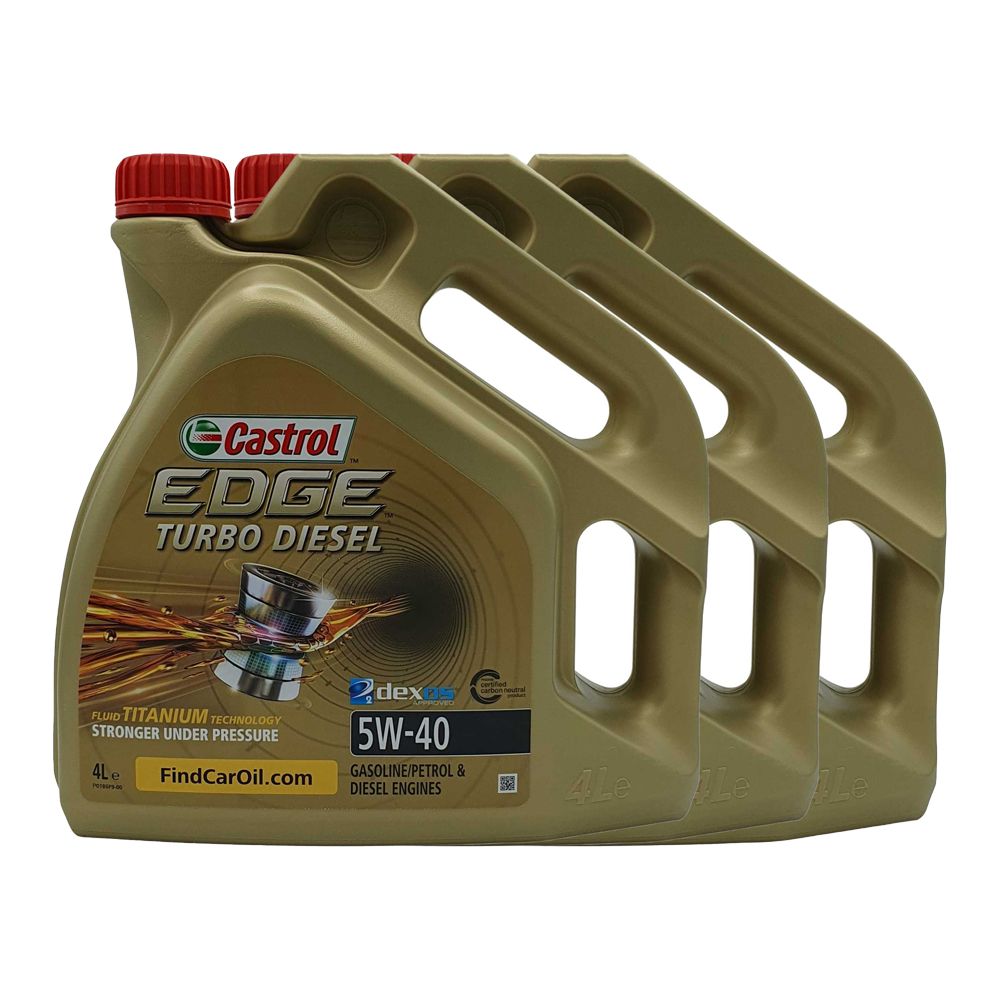 Castrol Edge TD 5W-40 3x4 Liter