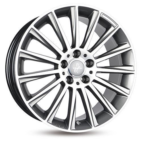 KESKIN KT18 TURBO palladium front polished 8.5Jx20 5x112 ET42