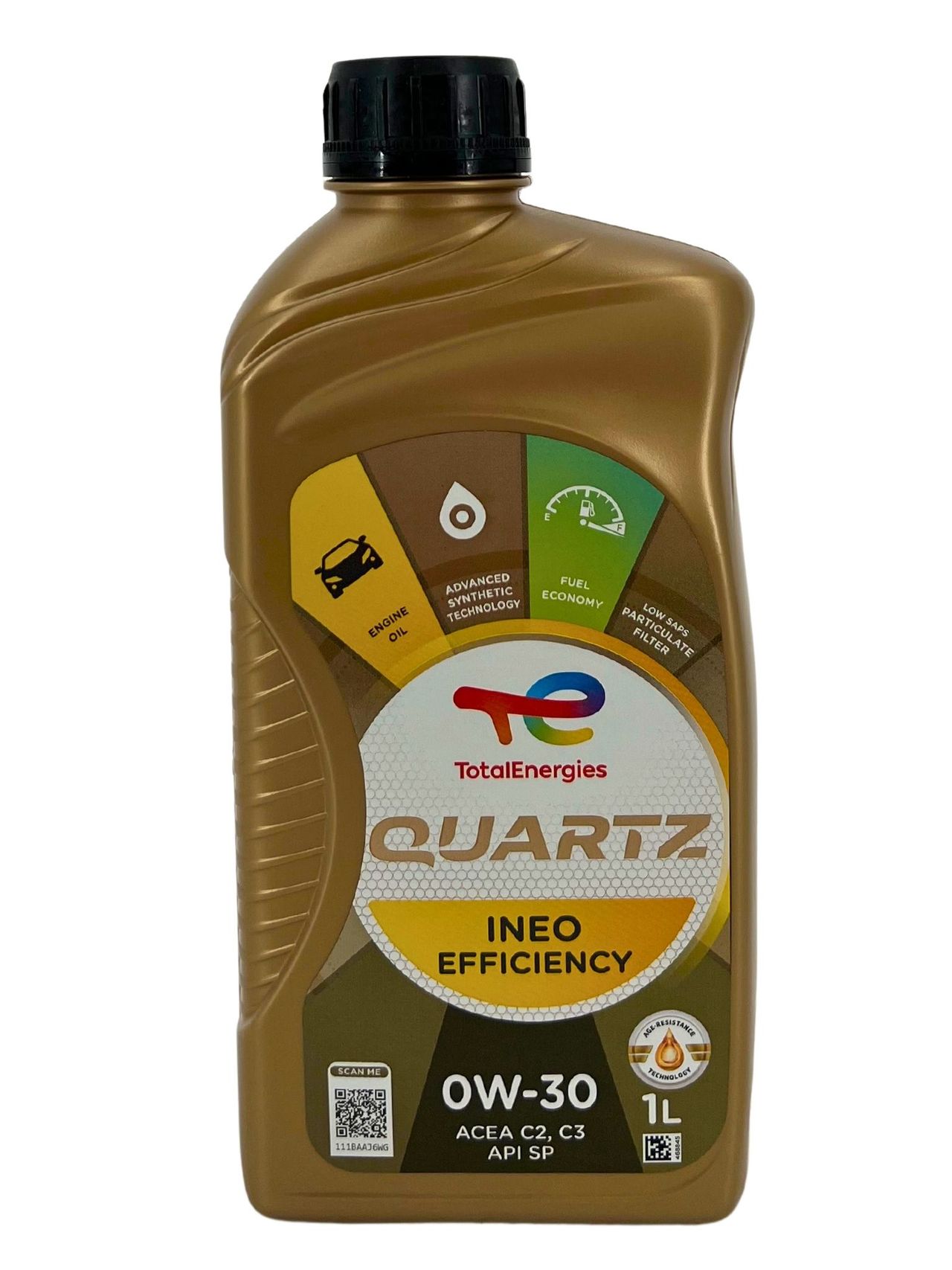 Total Quartz Ineo Efficiency 0W-30 1 Liter