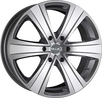 MAK FUOCO 6 hyper silver 7.5Jx17 6x139.7 ET46