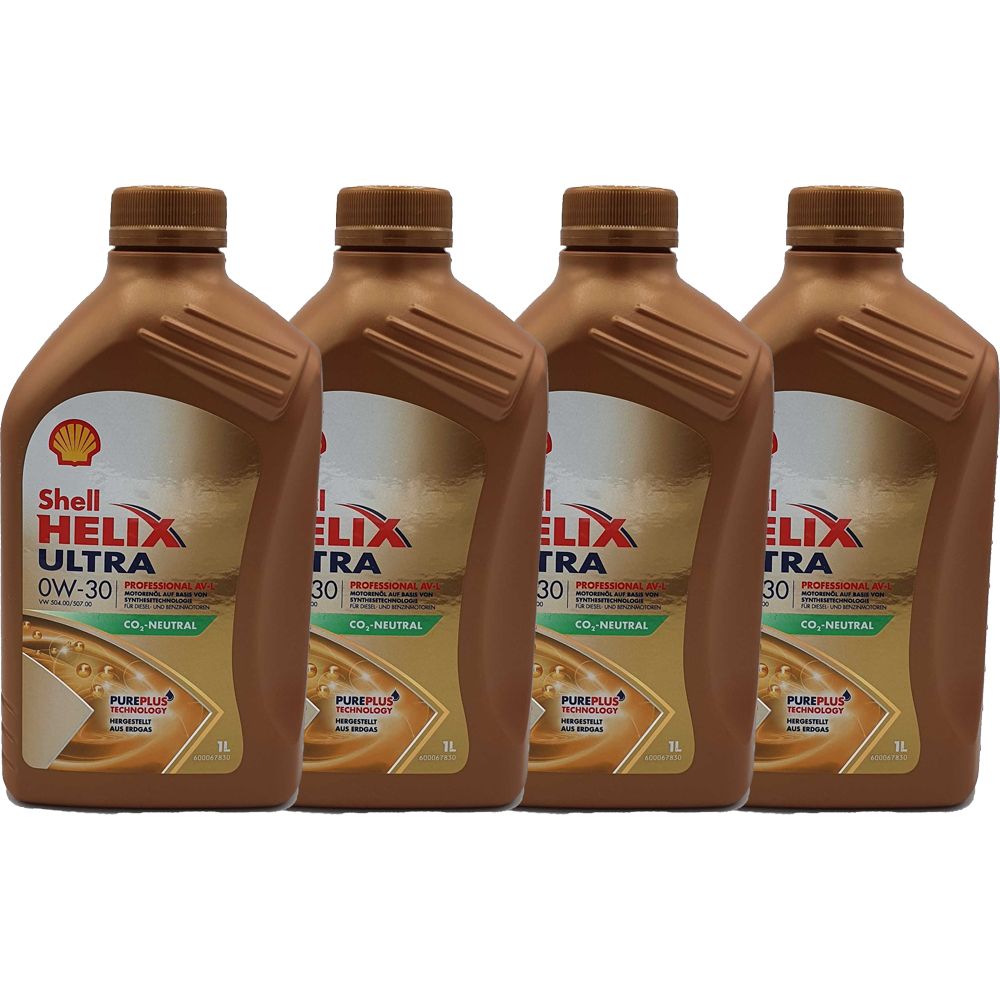 Shell Helix Ultra Professional AV-L 0W-30 4x1 Liter