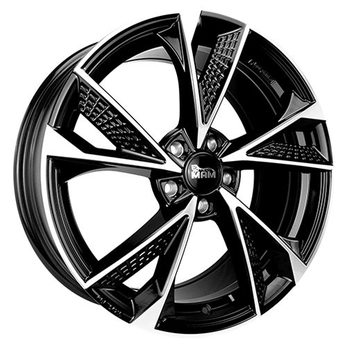 MAM MAM RS6 black front polished 8.5Jx20 5x112 ET42