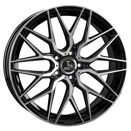 ULTRA WHEELS UA1E RACE-EVO black polished 8.0Jx19 5x108 ET45