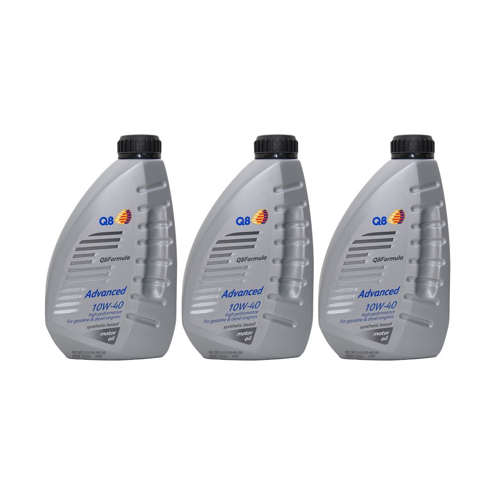 Q8 Formula Advanced 10W-40 3x1 Liter