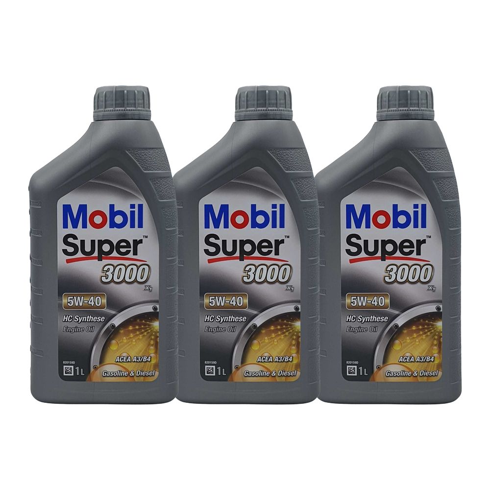 Mobil Super 3000 X1 5W-40 3x1 Liter