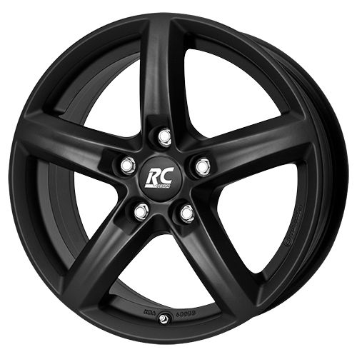 RC-DESIGN RC24 schwarz klar matt (skm) 6.0Jx15 4x100 ET46