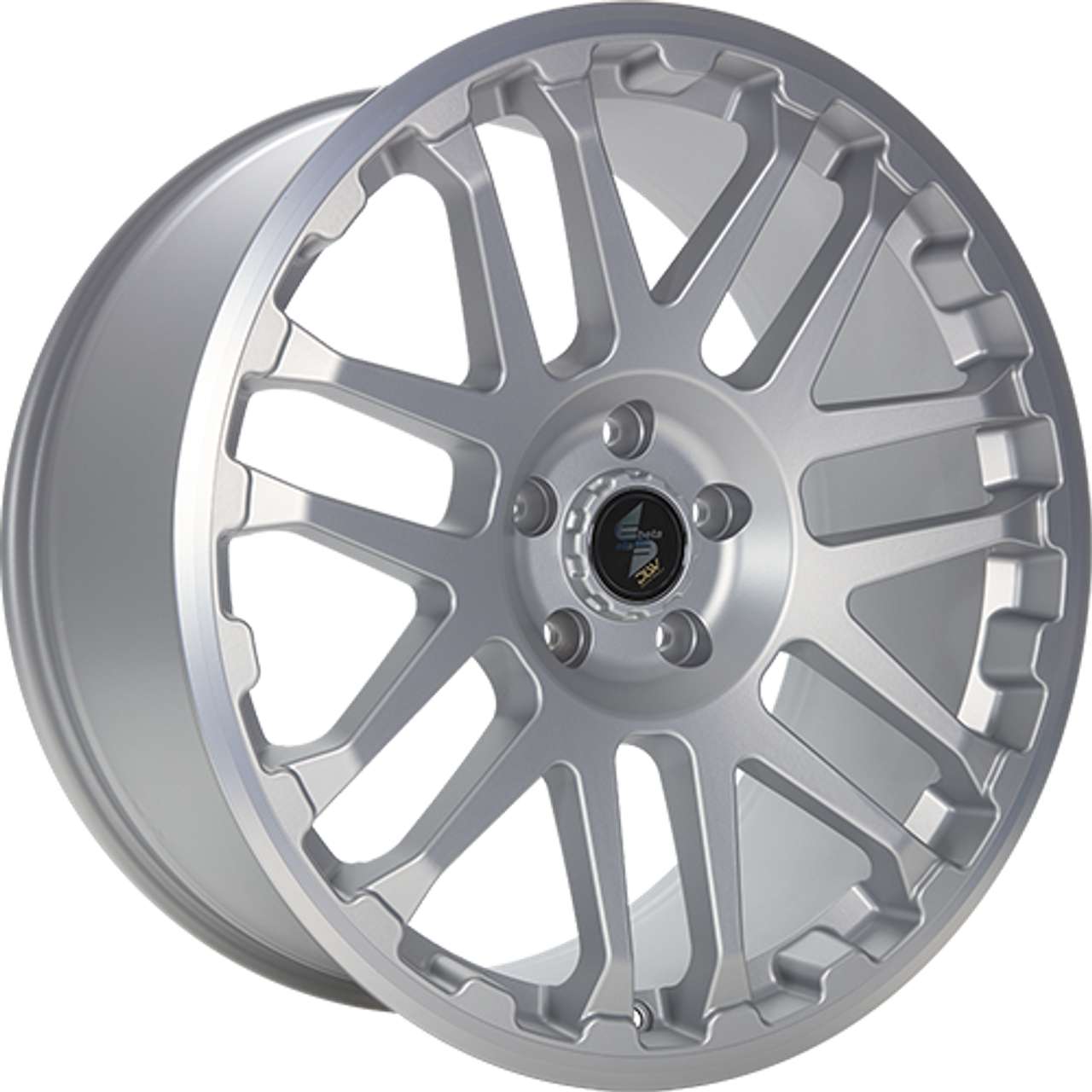 ETABETA COMBAT Silver matt lip polished 9.0Jx20 5x127 ET40