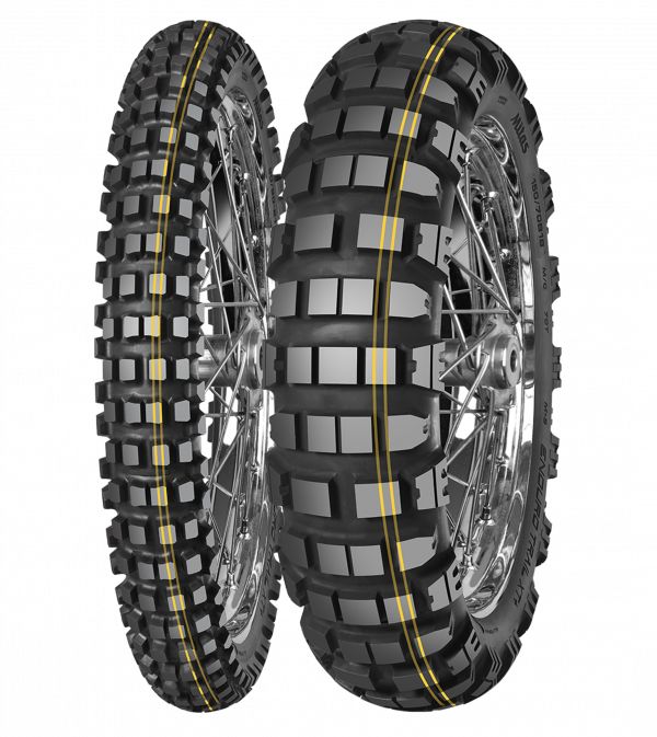 MITAS ENDURO TRAIL-XT+ DAKAR 130/80 B18 TL/TT 72R YELLOW STRIPE M+S