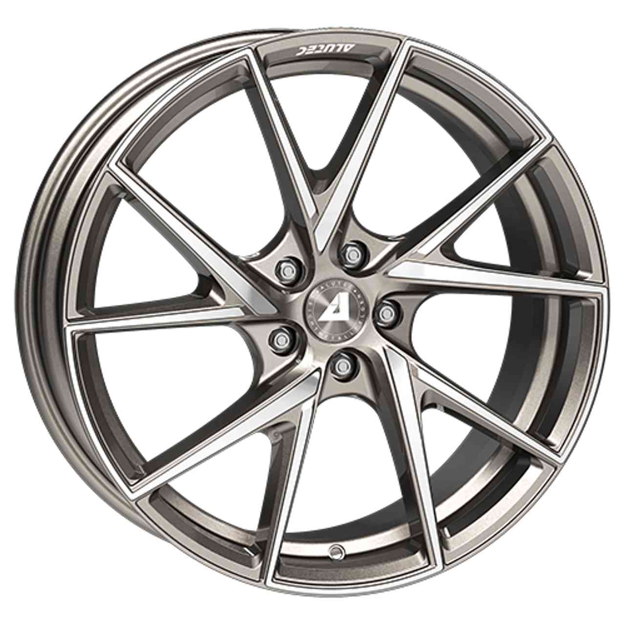 ALUTEC ADX.01 5-LOCH metallic-platinum frontpoliert 8.5Jx18 5x108 ET47