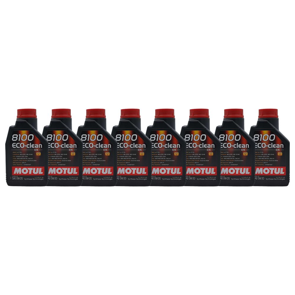 Motul 8100 Eco-clean 0W-20 8x1 Liter