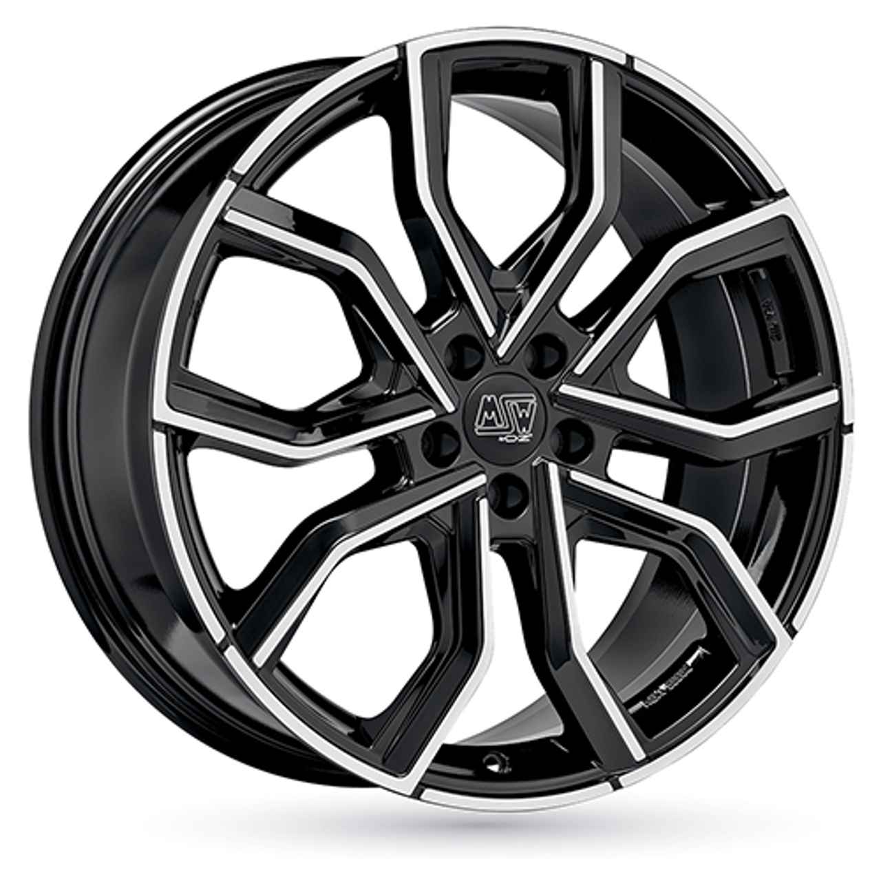 MSW (OZ) MSW 41 gloss black full polished 8.0Jx19 5x112 ET45