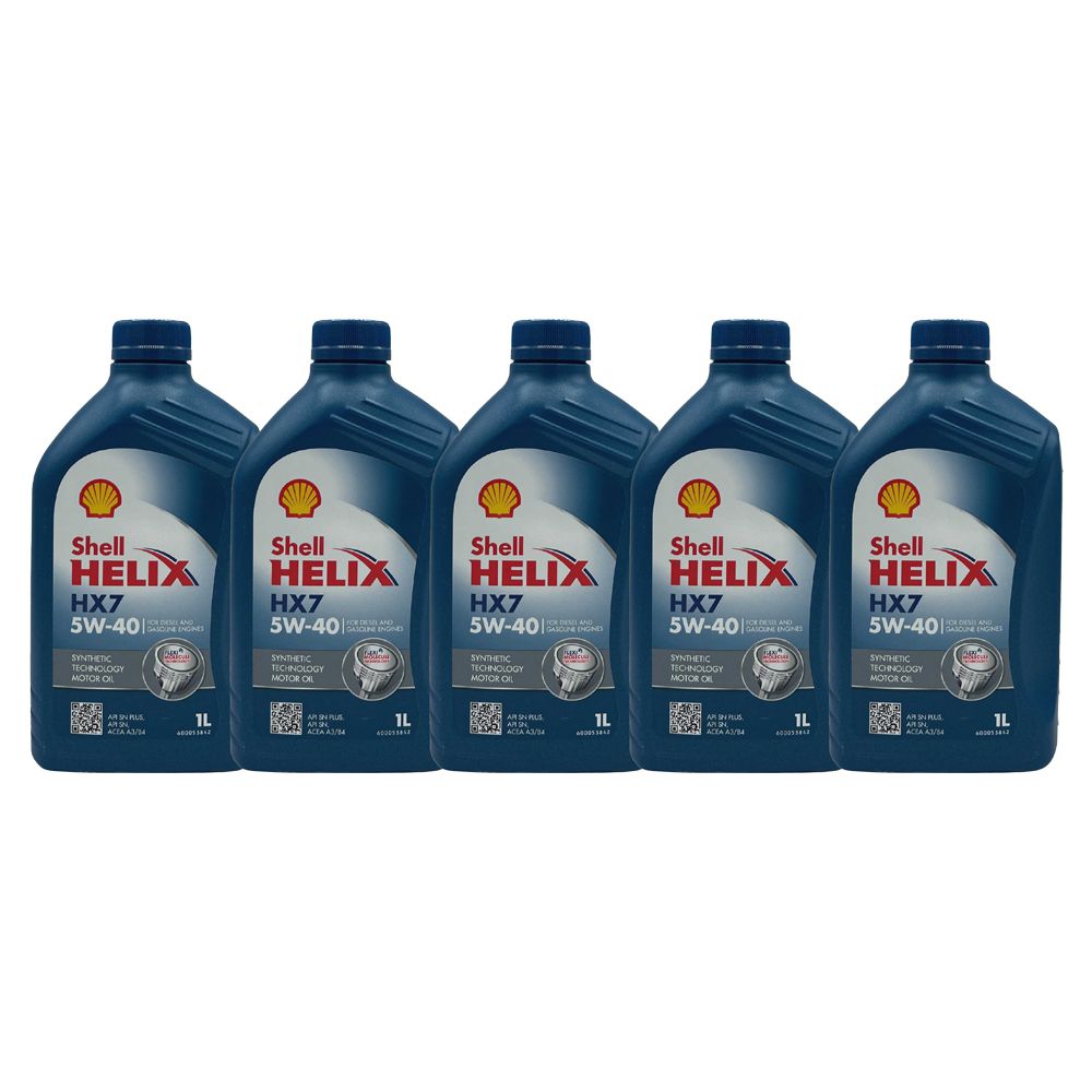 Shell Helix HX7 5W-40 5x1 Liter