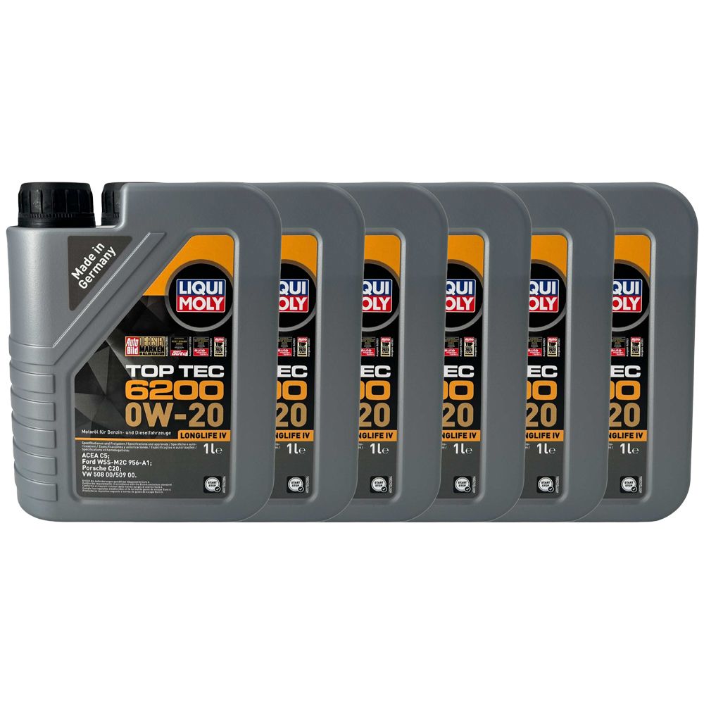 Liqui Moly Top Tec 6200 0W-20 6x1 Liter