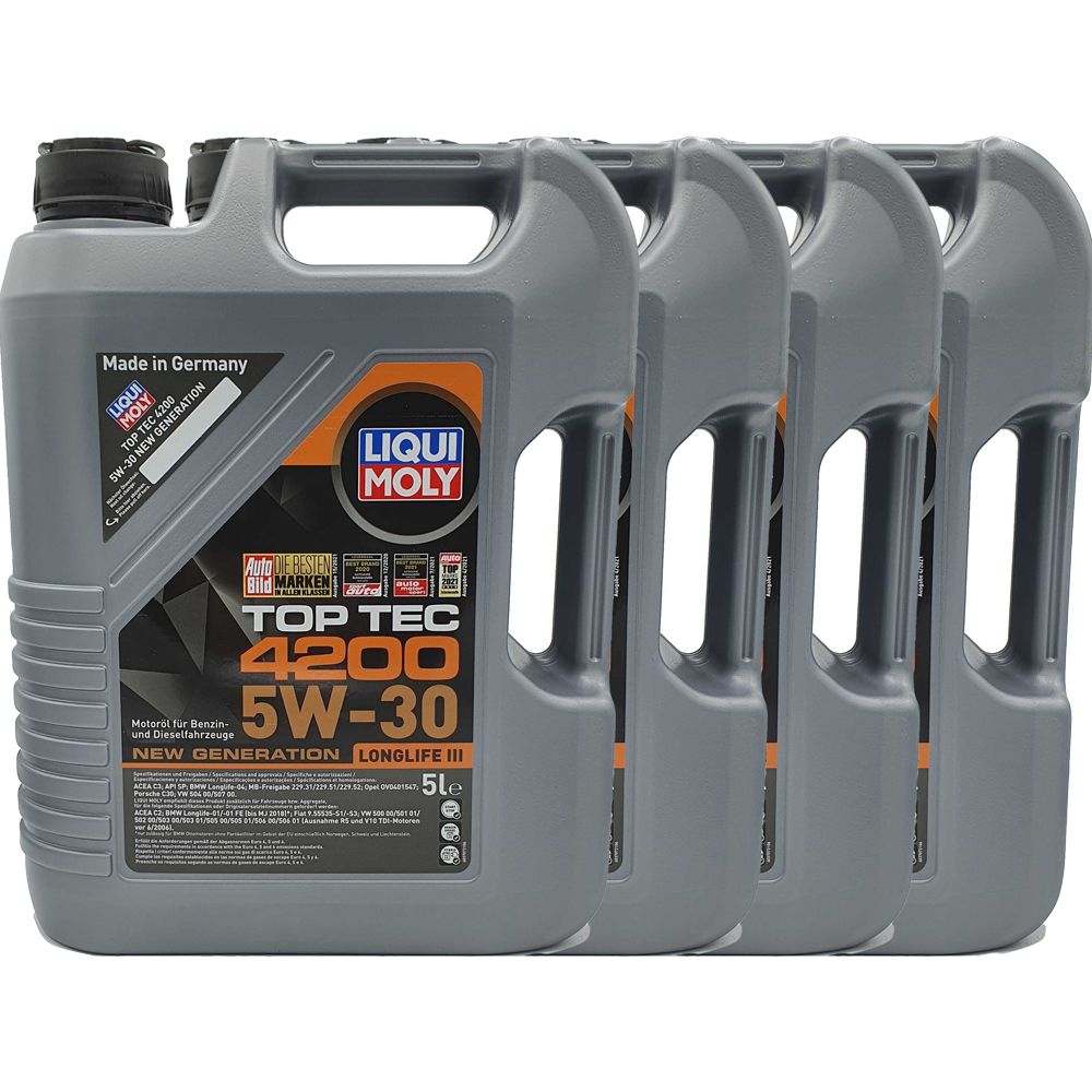 Liqui Moly Top Tec 4200 5W-30 4x5 Liter