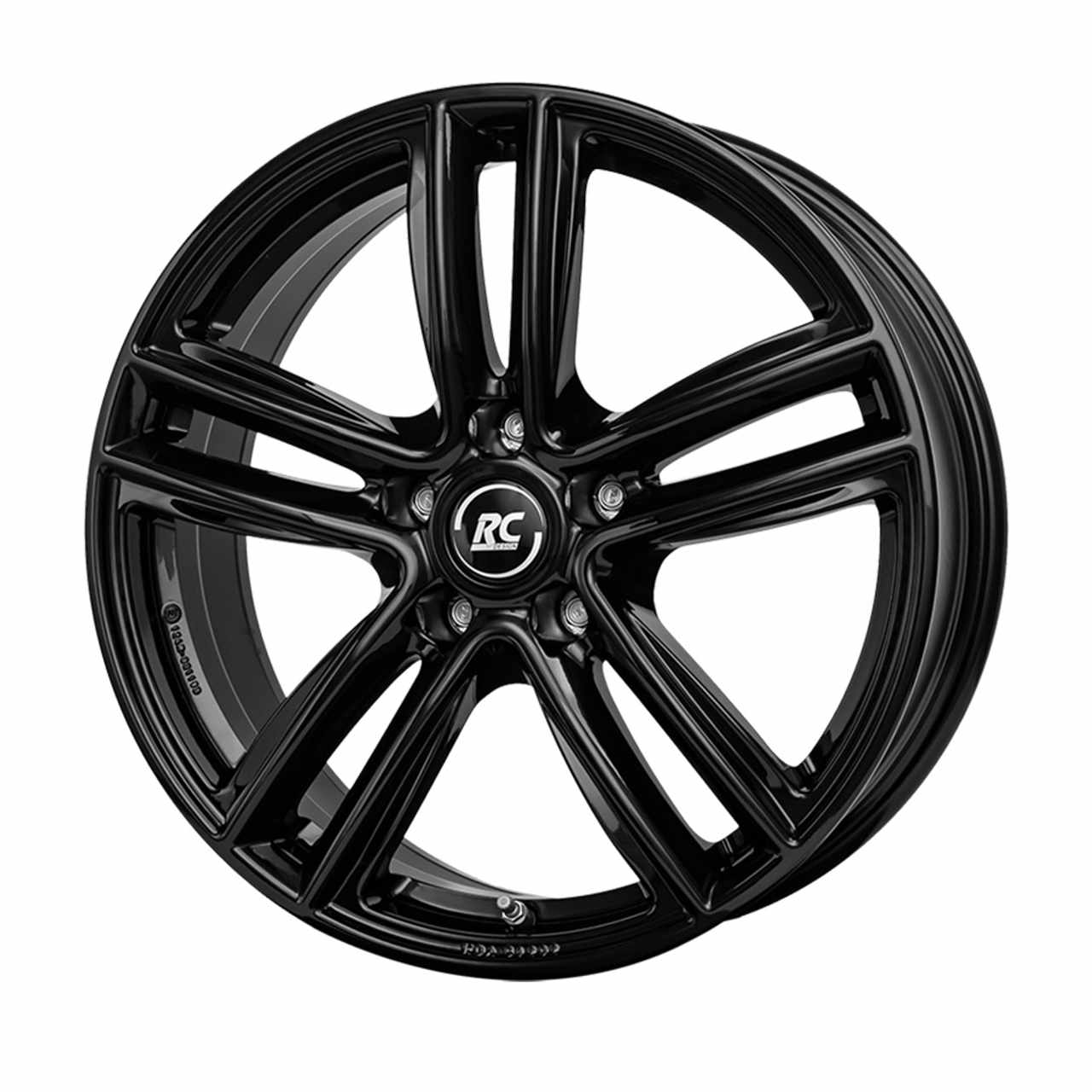 RC-DESIGN RC27 schwarz glanz (sg) 6.5Jx16 5x112 ET41