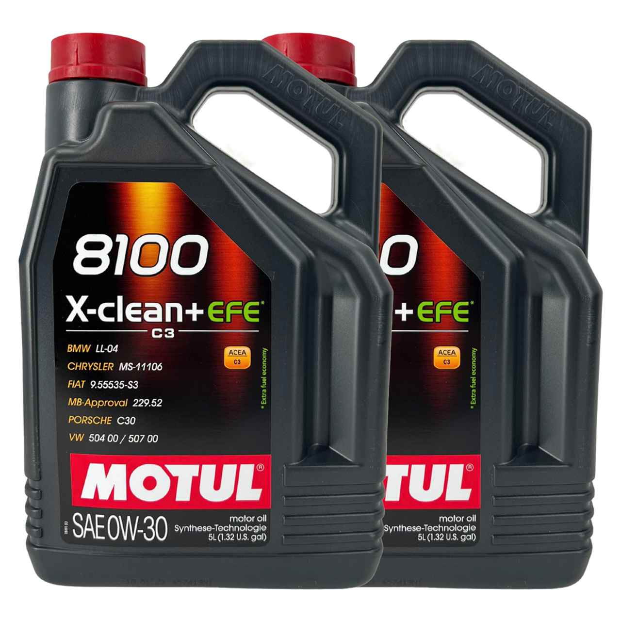 Motul 8100 X-Clean + EFE 0W-30 2x5 Liter