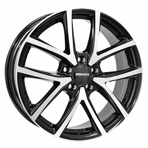 MONACO WHEELS MONACO CL2 black gloss polished 8.0Jx19 5x108 ET45