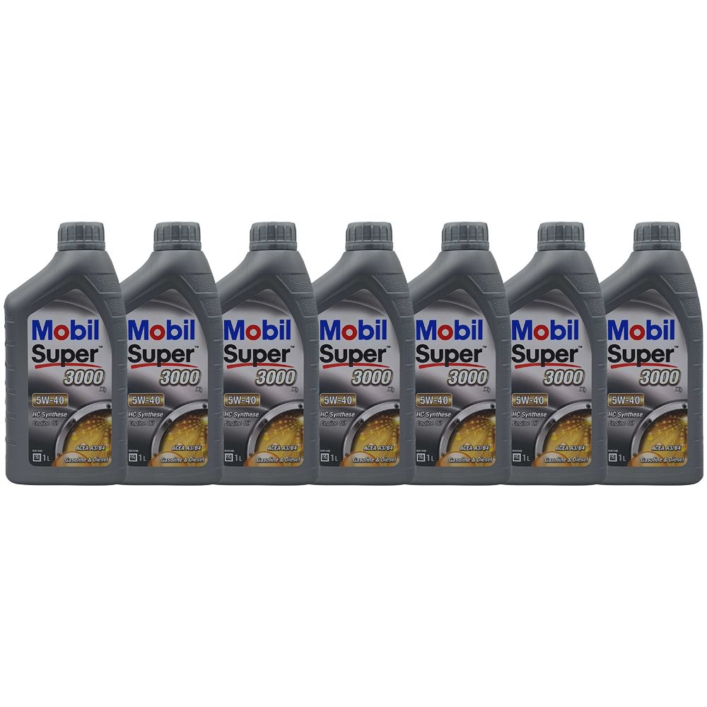 Mobil Super 3000 X1 5W-40 7x1 Liter